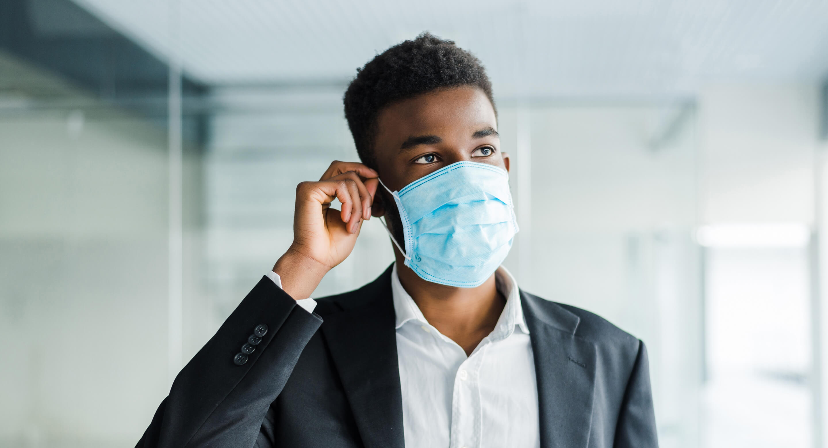 man with mask