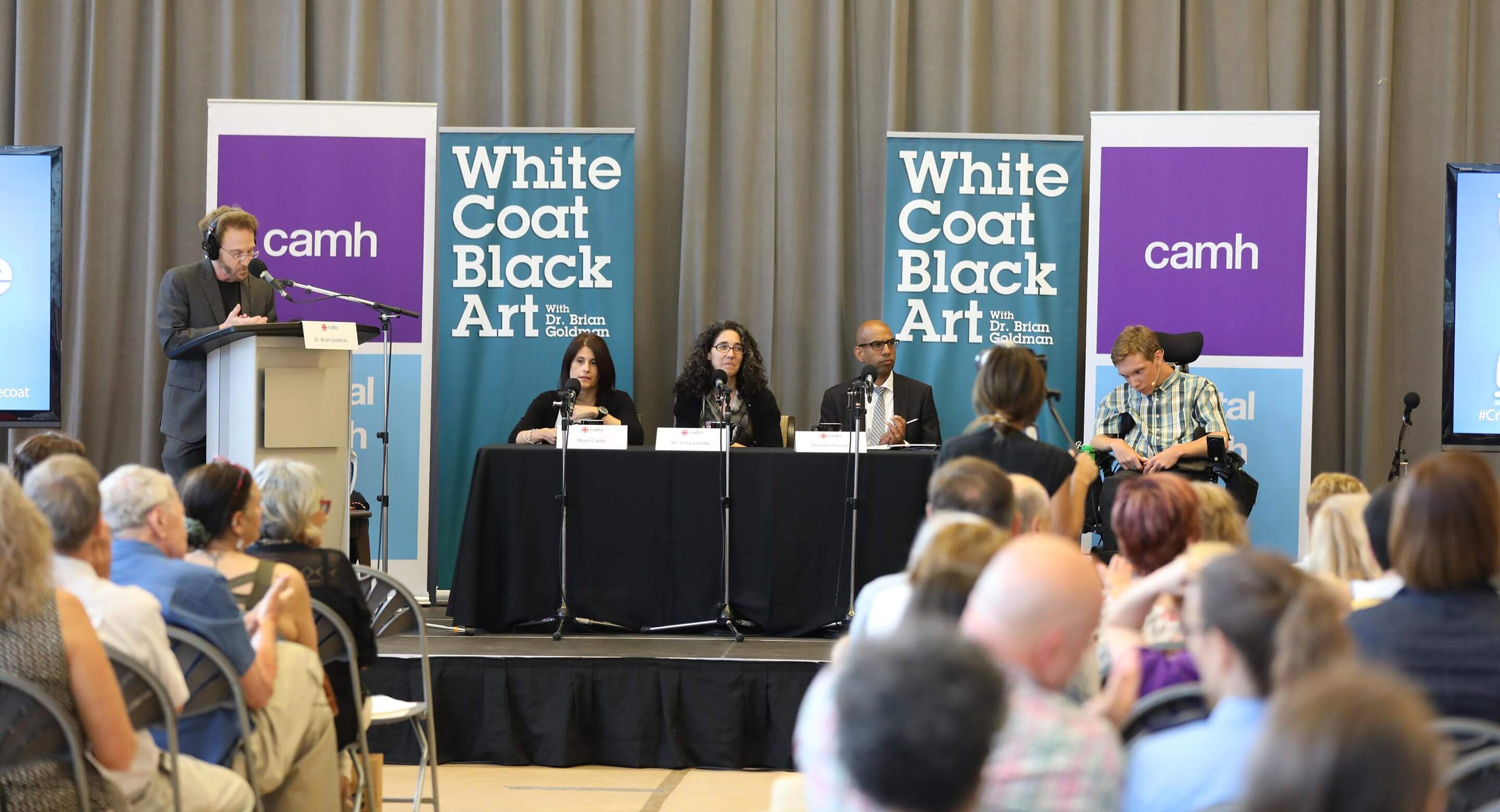 White Coat Black Art panel discussion