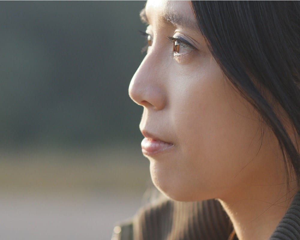 Woman thinking